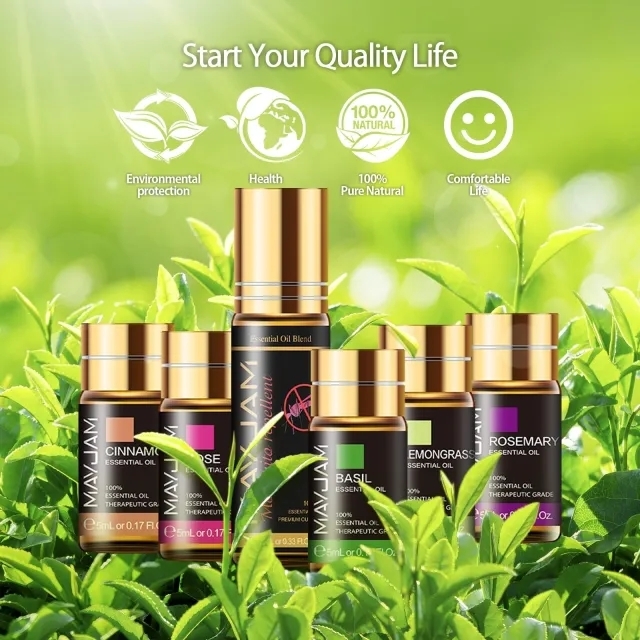 MAYJAM 28PCS Essential Oils Gift Box Set with 100% Pure Premium