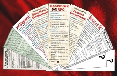 Kickstarter Bookmark No HP RPG Sets - Preorder