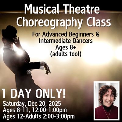 One-Day Musical Theatre Choreography Class