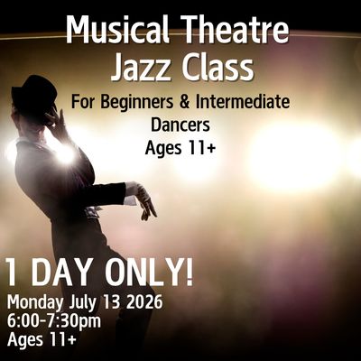 One-Day Musical Theatre Jazz Class