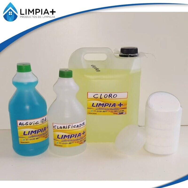 Productos para pileta - 1x LT de Cloro Liquido