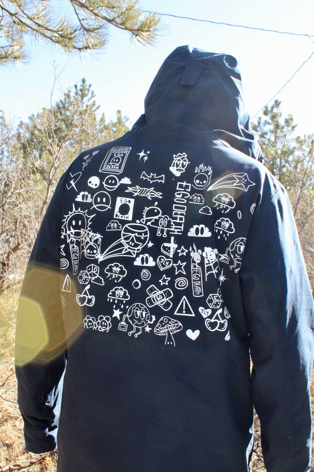 Doodle Winter Windbreaker