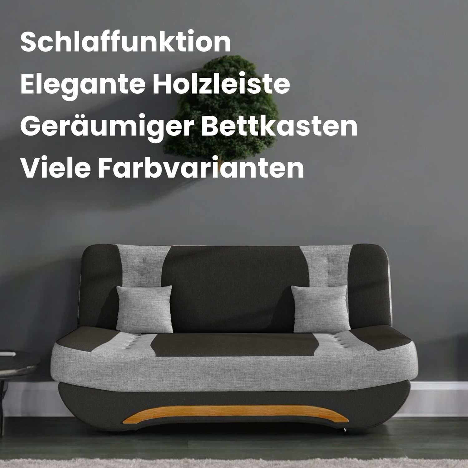 Sofa EWA mit Schlaffunktion