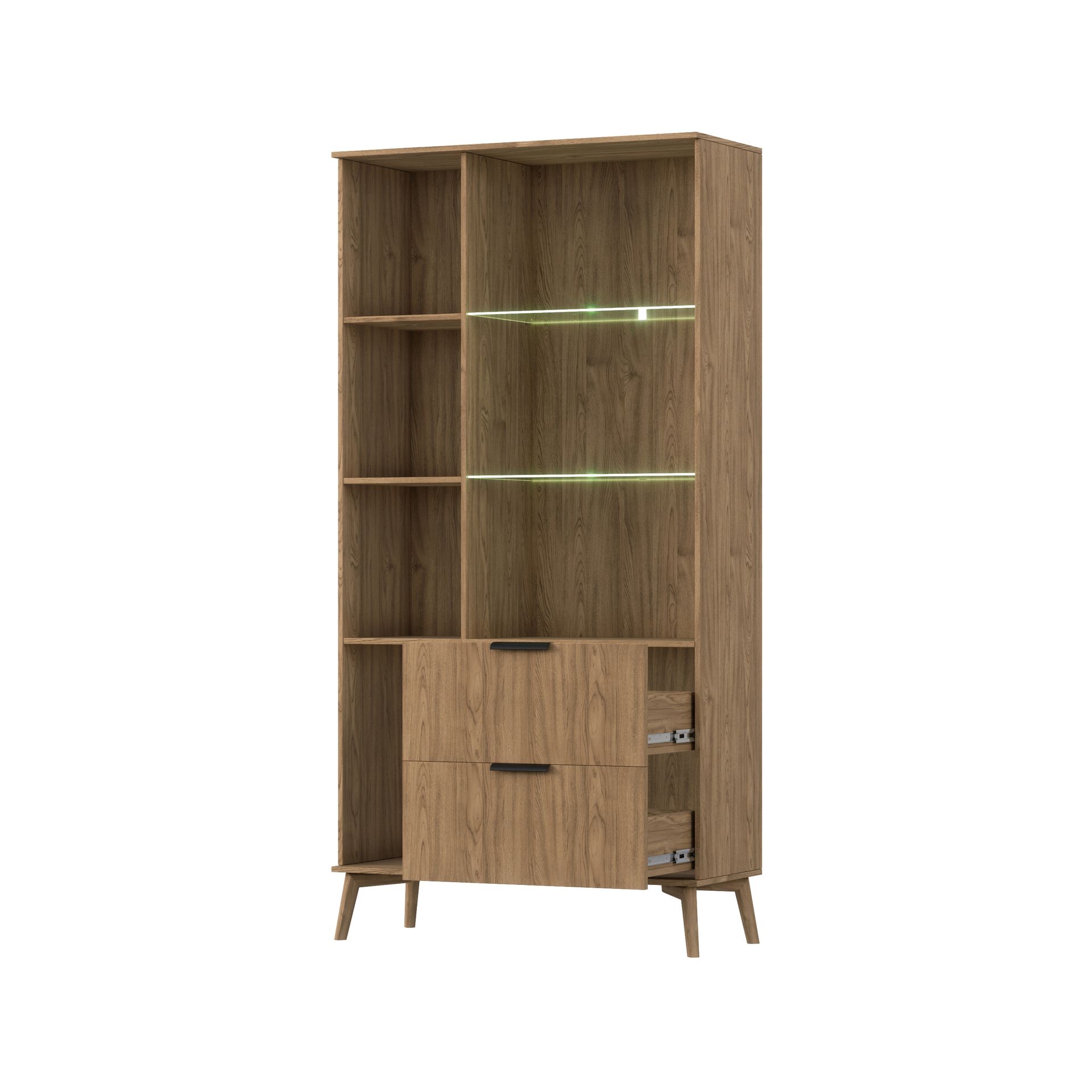 Etan Vitrine mit LED