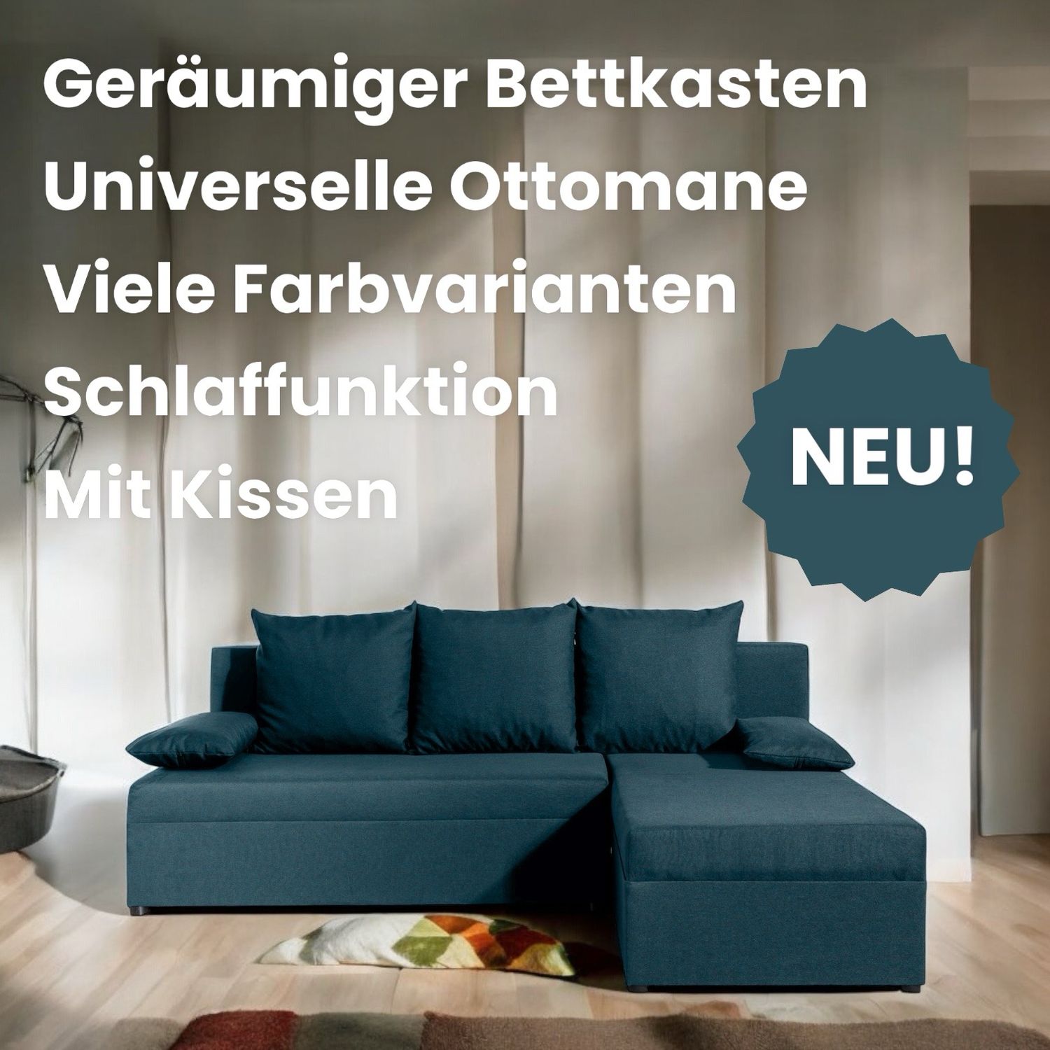 Sofa Gino mit Schlaffunktion