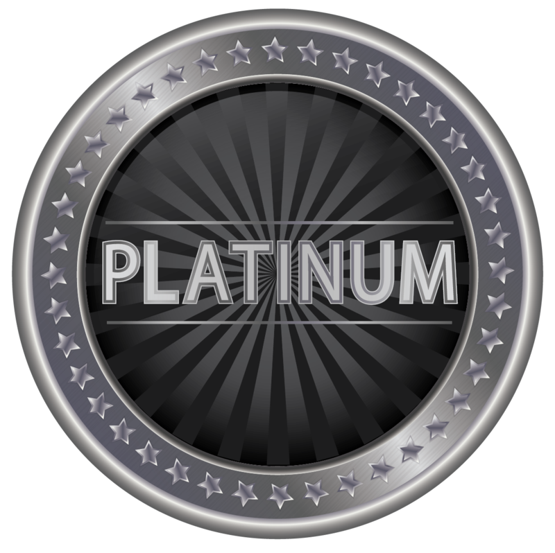 Platinum Sponsor ($1,000 and above) - 8 Race Entries
