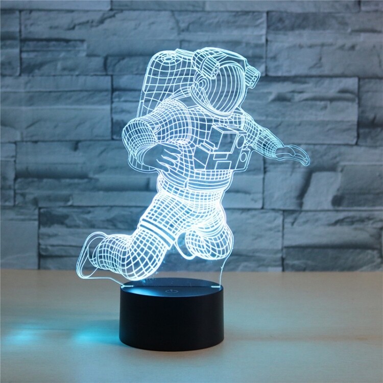 Floating Spaceman 3D LED Mood Light