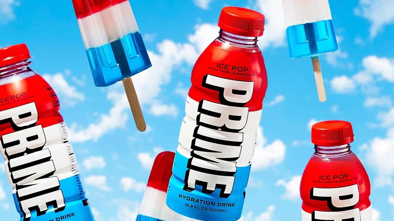 Prime Hydration ( Ice pop ) 2 in stock