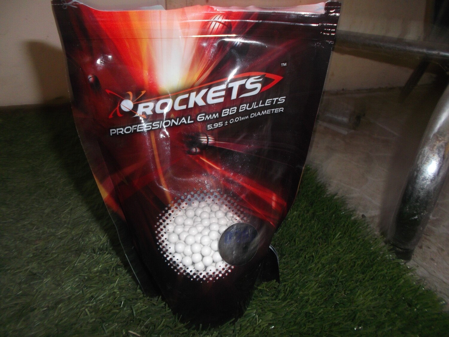 Pallini 6mm lucidati gr.0,20 0,500 kg  2000 pz Rockets professional