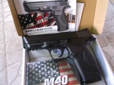 Replica Kwc, M40 Smith & Wesson,abs+metal, co2, 6mm, libera vendita.