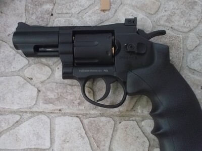 Softair Colt detective, full metal 2,5 pollici, 6 colpi ,co2  libera vendita,by Well !!