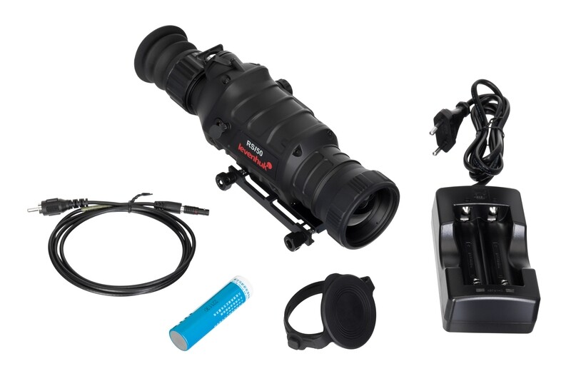 Mirino termico Levenhuk Fatum RS50,caccia, sicurezza,.range mt 1700 slitta.!