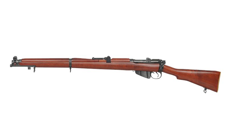  Softair Carabina Lee  Enfield mk3  full metal, legno , cal.6mm ,30 colpi ,bolt action, spring  model.