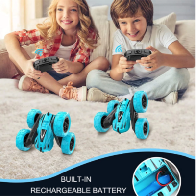 Roclub 4WD Rc Auto 2.4G Afstandsbediening Auto 1:24 Dubbele Kant