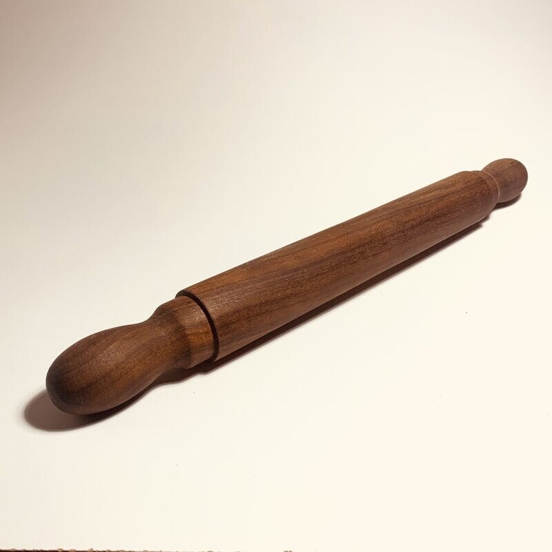 Medium walnut rolling pin