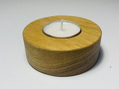 Round Oak Tealight holder
