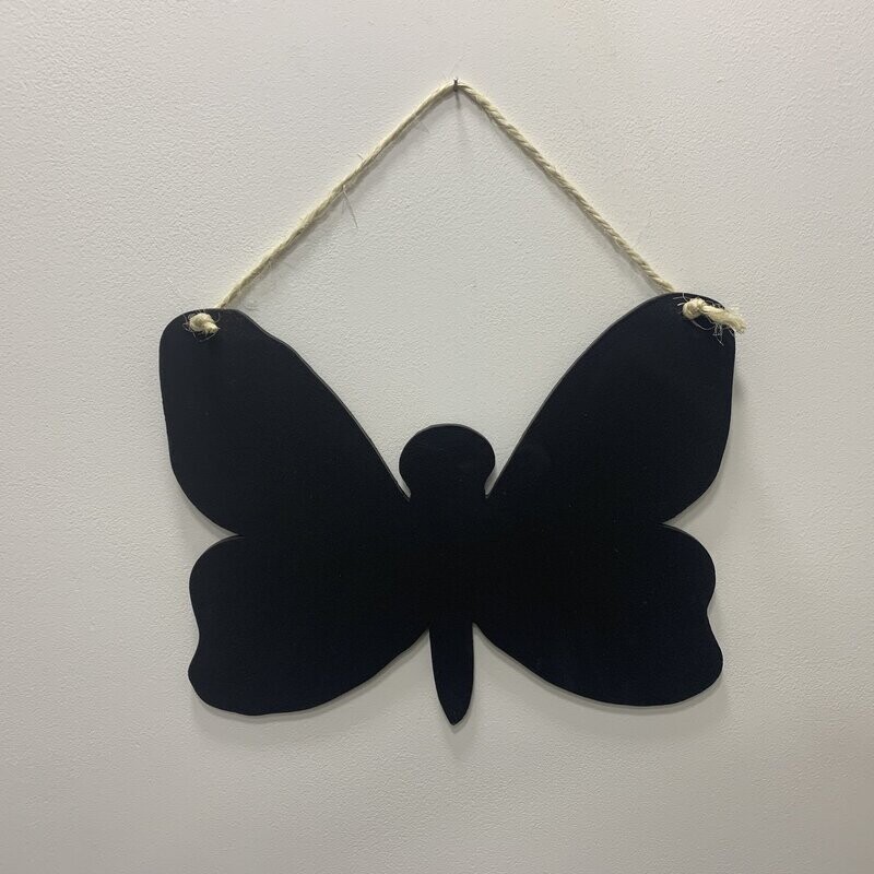 Butterfly blackboard-chalkboard