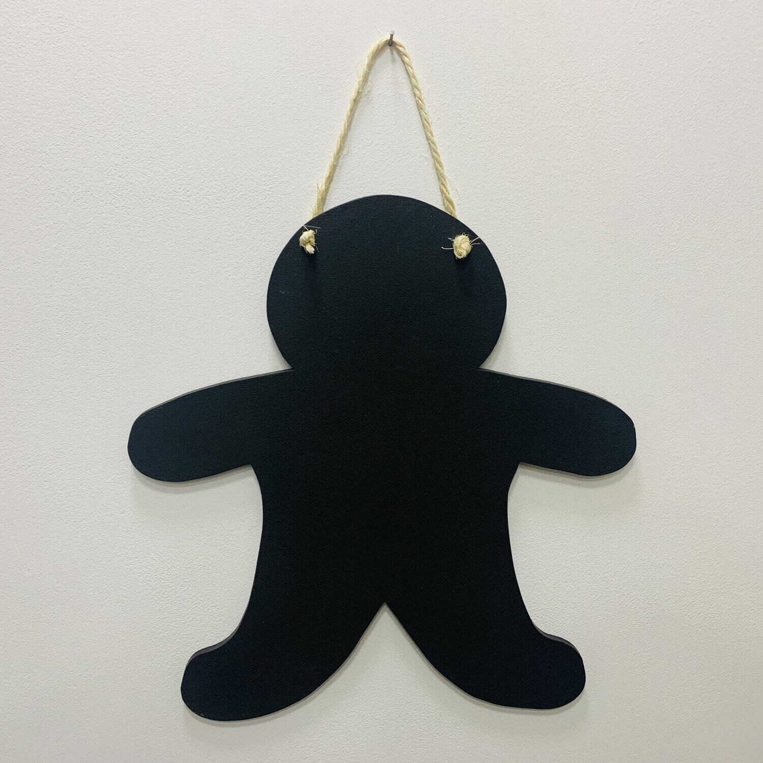 Gingerbread man blackboard-chalkboard