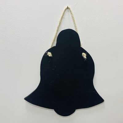 Bell shaped blackboard-chalkboard