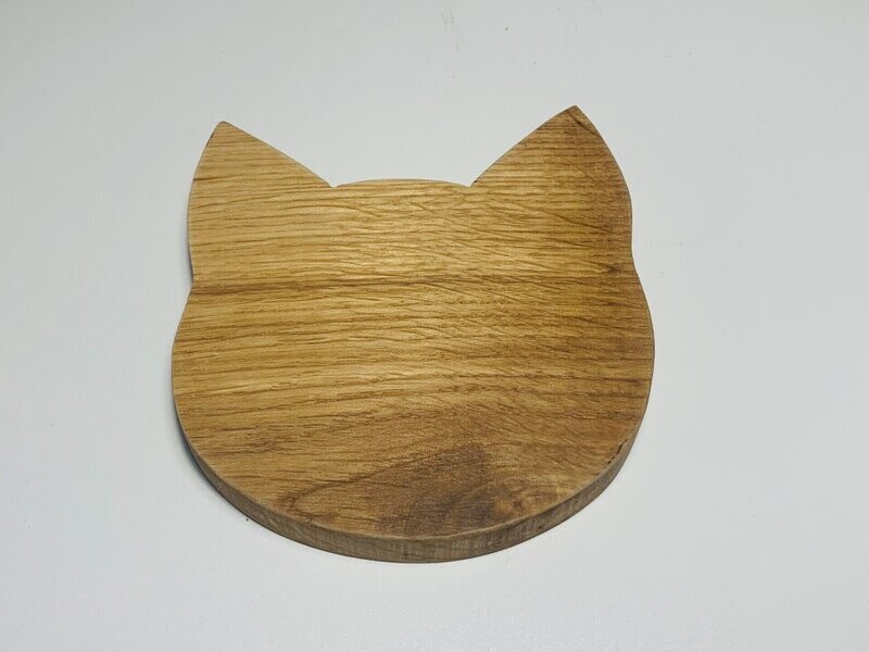 Cat face shaped coasters