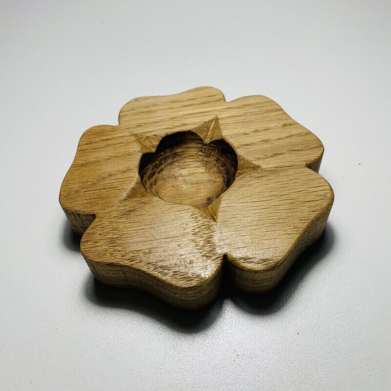 Yorkshire rose shaped egg cup