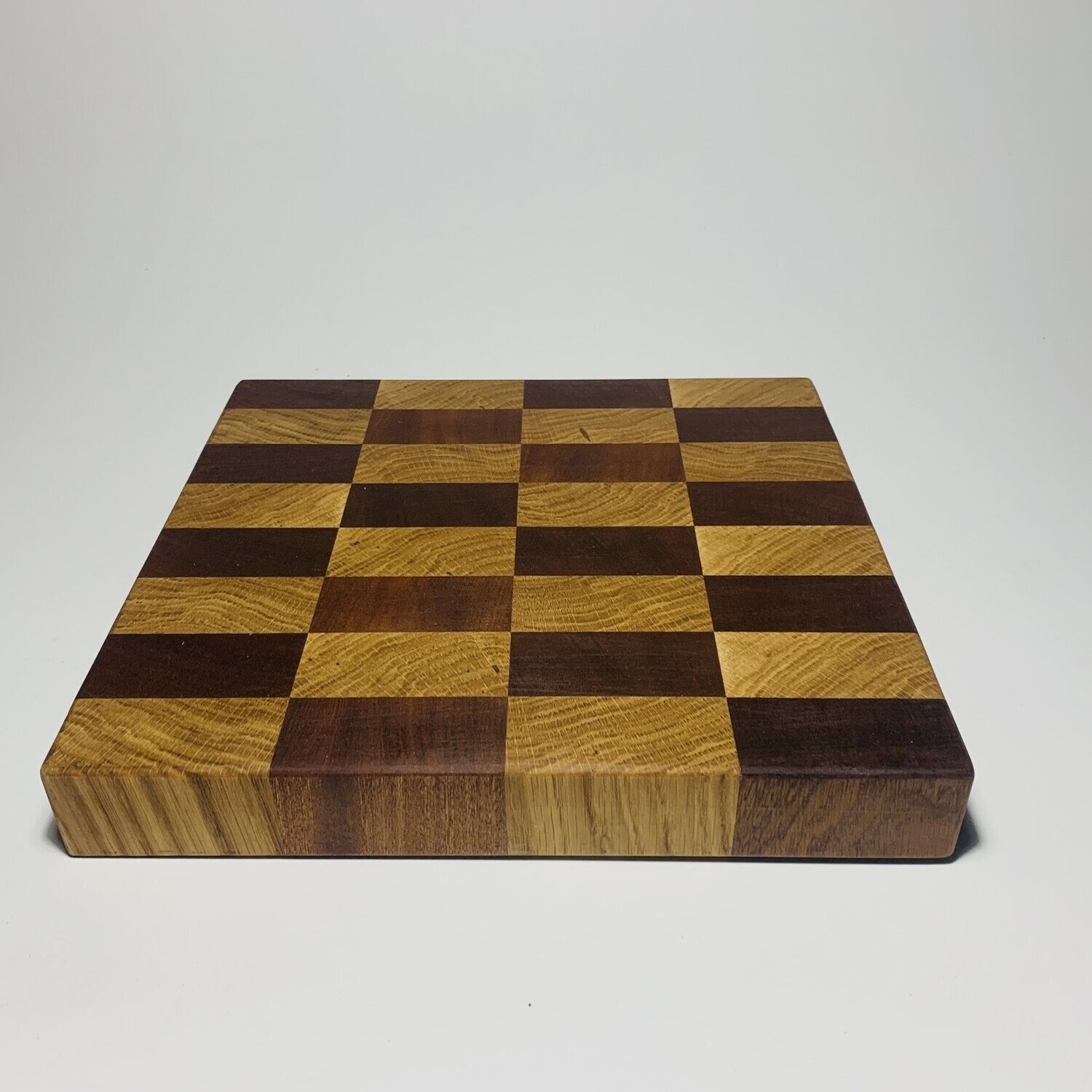 Oak and Sapele end grain chopping board