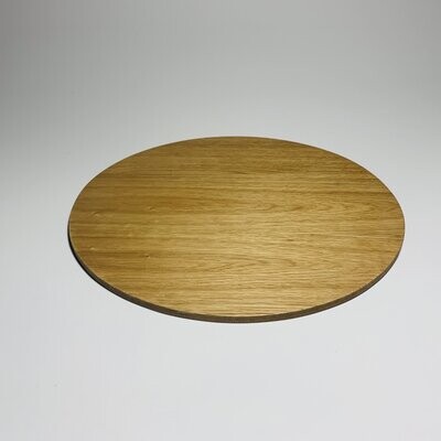 Round Place Mats in Oak