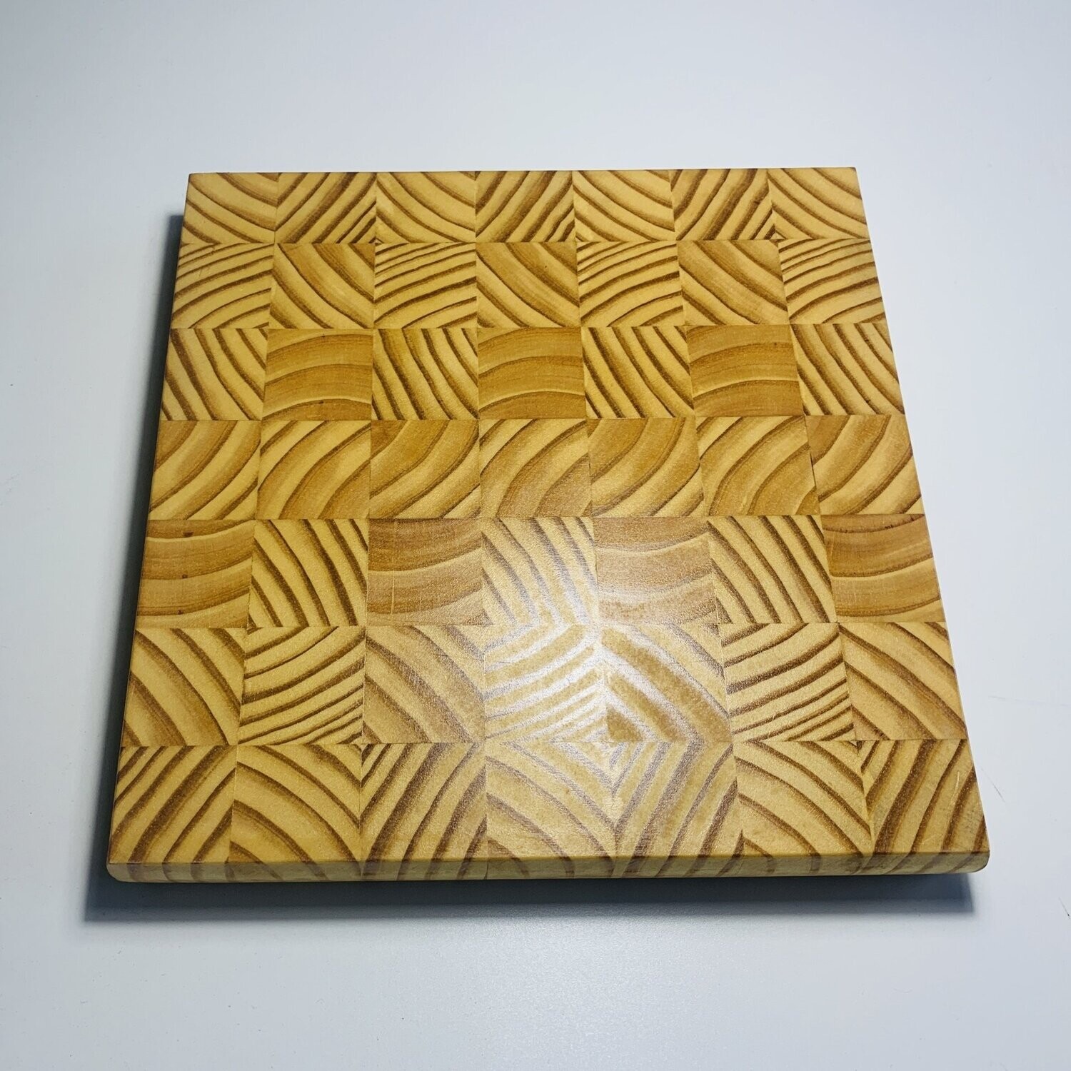 Southern yellow pine end grain chopping board