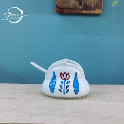 Traditional Blue Flower Succaria