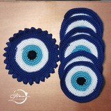 Blue Eye Crochet Set