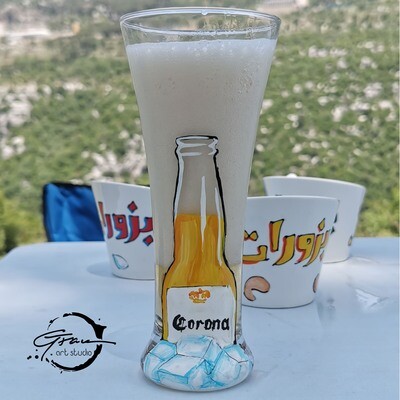 Corona Slim Beer Mug