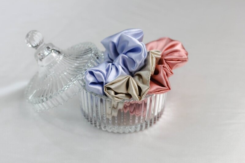 Scrunchie de satín