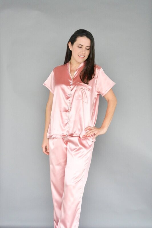 Conjunto Satín Pantalón Dama