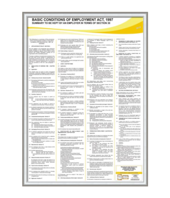 Labour Law Posters/Charts