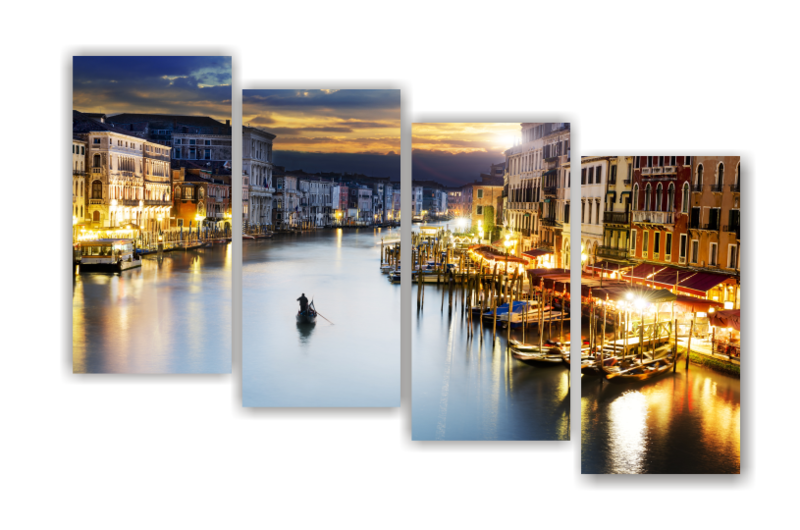 Venice - Split Canvas Print