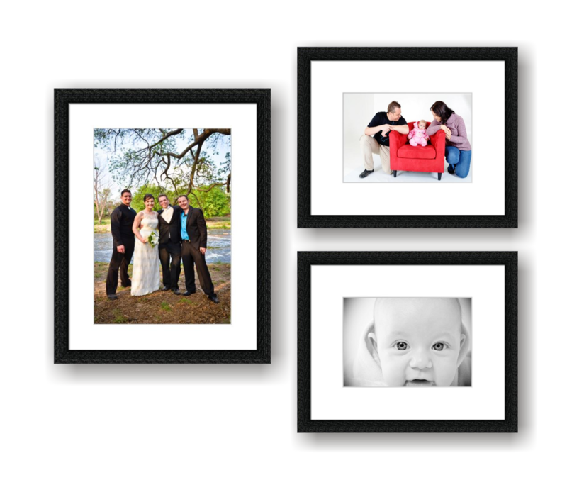 Custom Modern Portrait Photo Frame