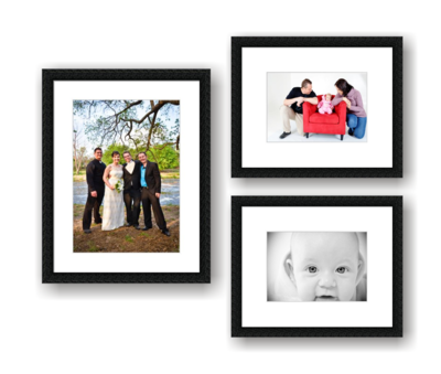 Custom Modern Portrait Photo Frame