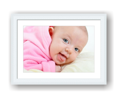 Modern portrait photo frames