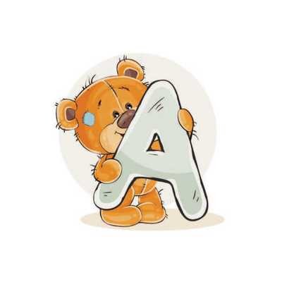 Teddy Bear letters