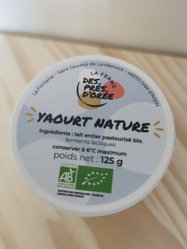 Yaourt Nature (125G)