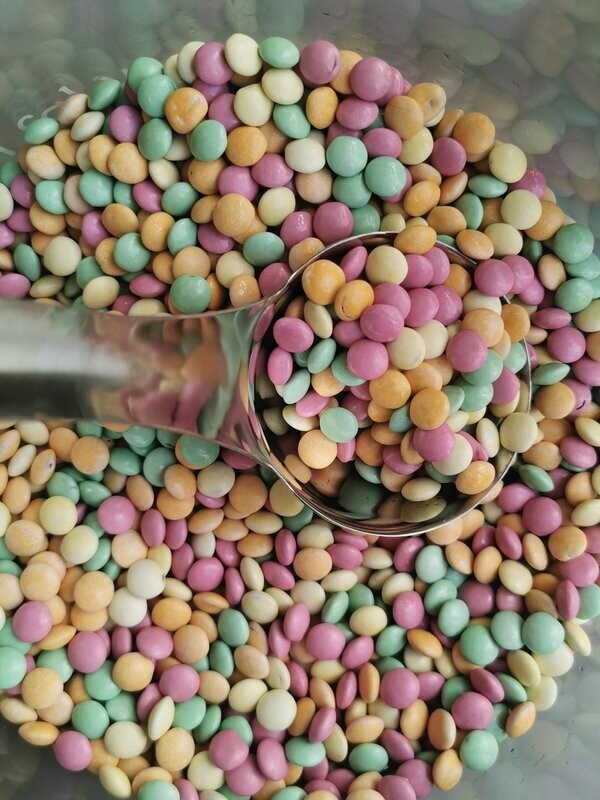 ​Bonbons " Happies"
Mini-dragées au chocolat Fairtrad, sans gluten et Bio
Happy Hours