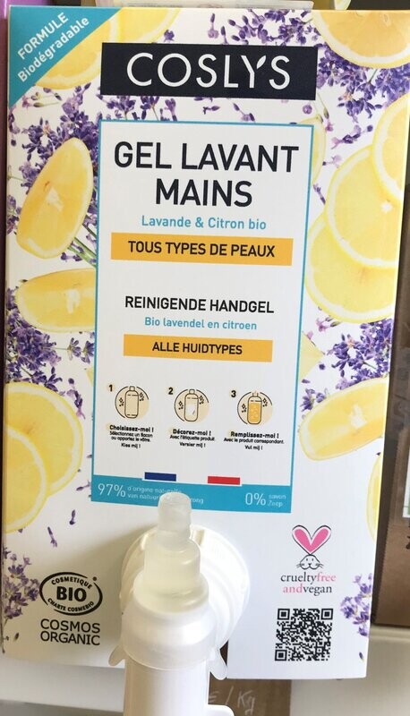 gel lavant mains- Coslys