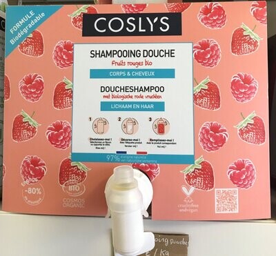 shampooing douche fruits rouges bios- Coslys