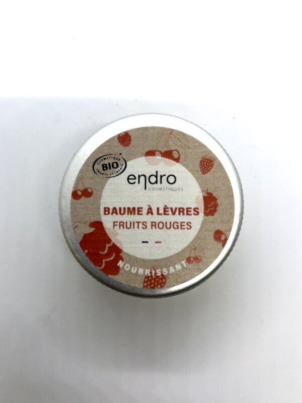Baume à lèvres Endro 
         Fruits rouges