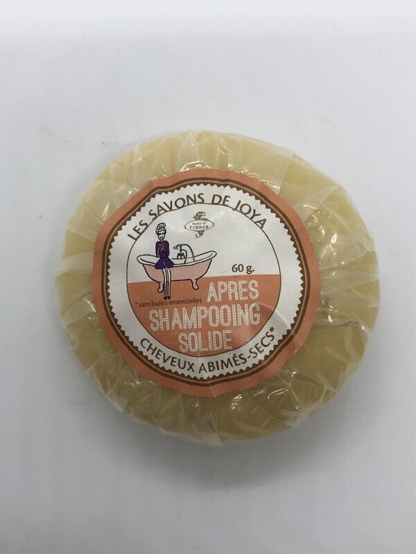 Les savons de Joya 
Après shampooing cheveux Abimés - Secs
