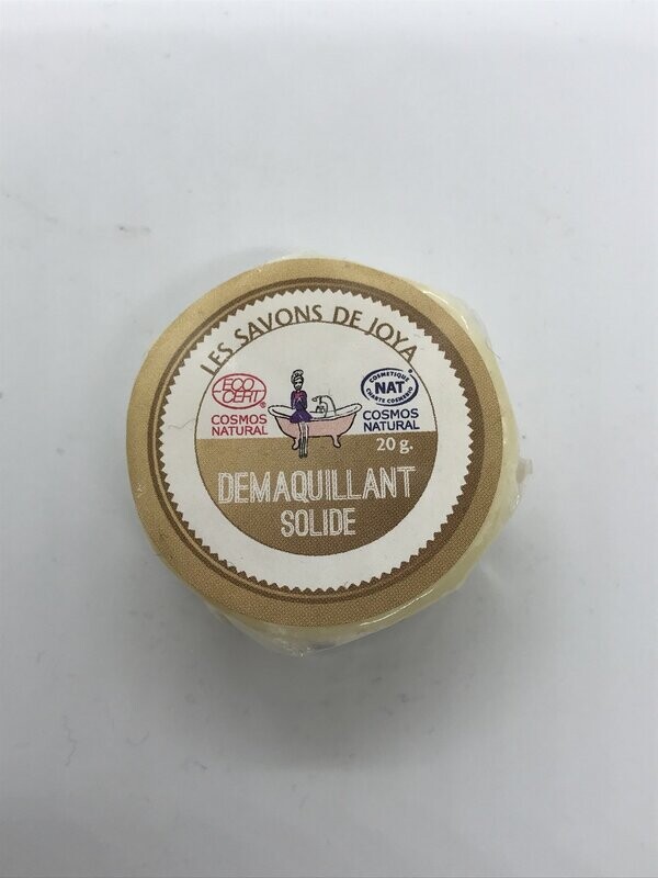 Les savons de Joya 
Démaquillant Solide