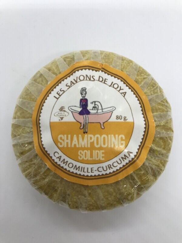 Les savons de Joya 
Shampooing Camomille Curcuma