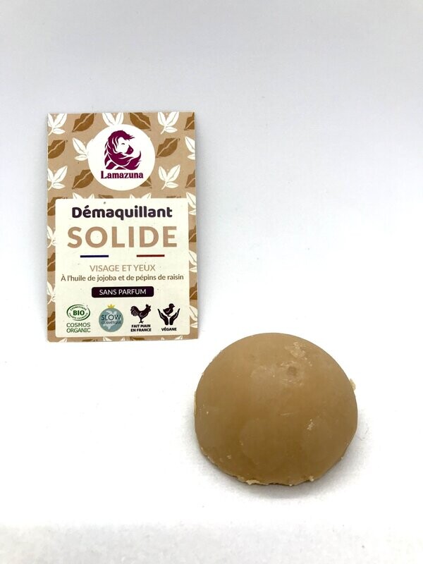 Lamazuna 
Démaquillant solide