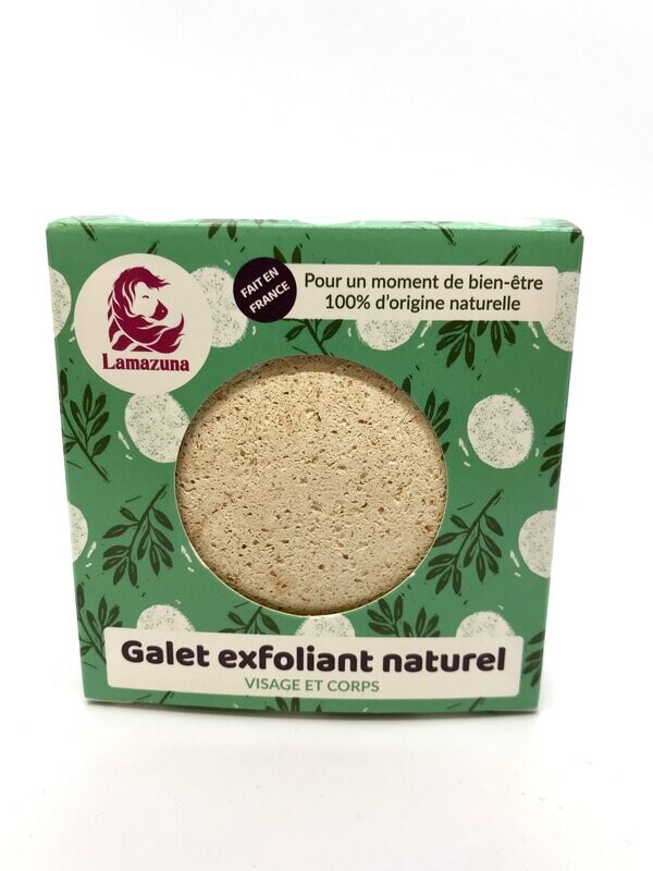 Lamazuna 
Galet exfoliant Naturel Visage et Corps