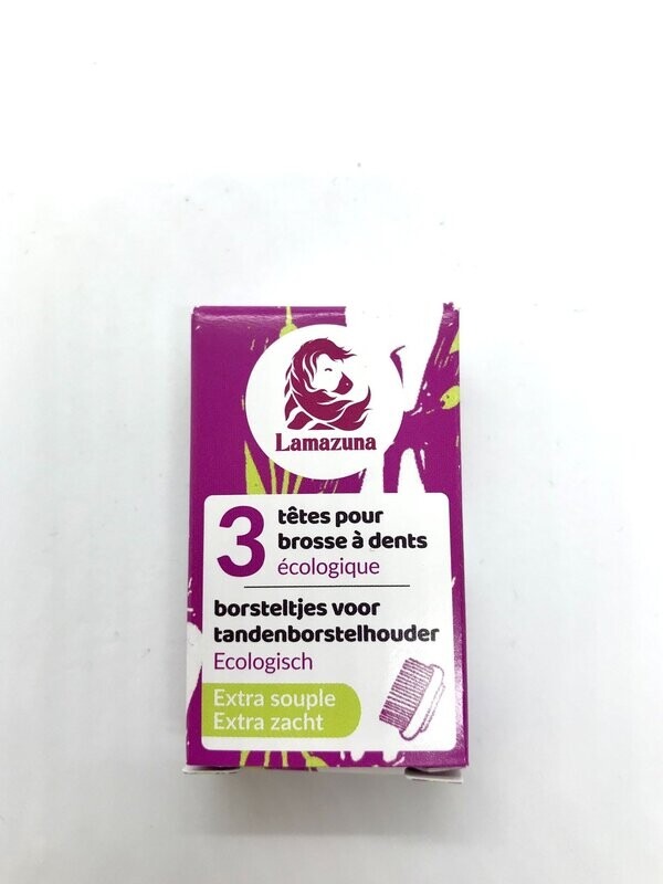 Lamazuna 
Tête de brosse à dents Extra souple